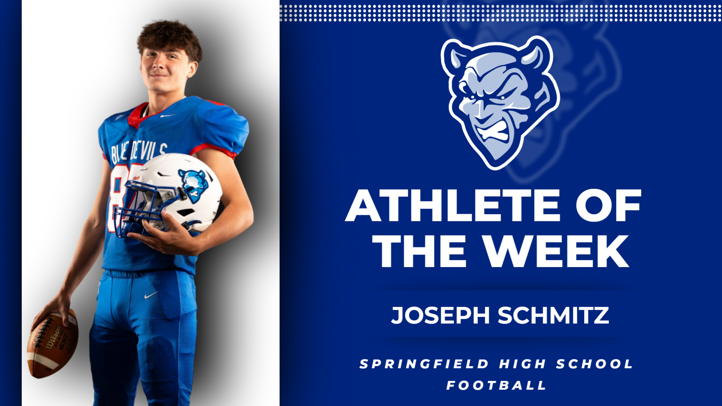 Athlete of the Week: Joseph Schmitz